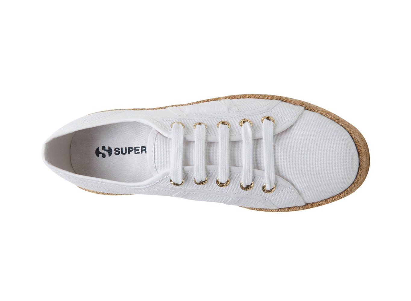 Espadrille Feminino Branco - Superga 2730 Cotropew - NRXWL-3604